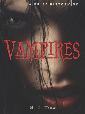 cover image of A Brief History of Vampires